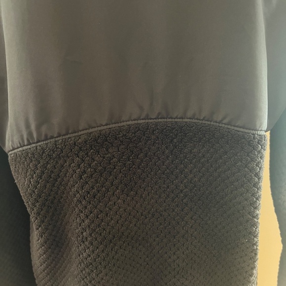 Women's Fila Sport Black Faux Fur Zip Up Jacket, Size Large - Picture 7 of 12